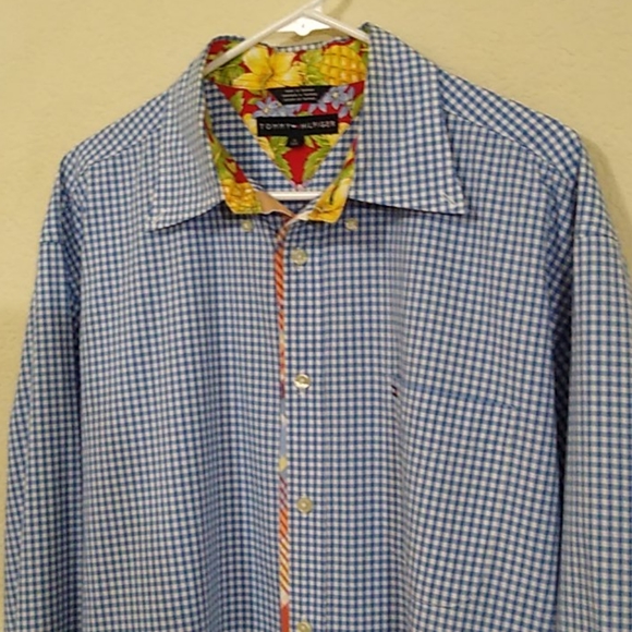 Tommy Hilfiger Button-down Shirt - Blue - Large - Picture 3 of 16